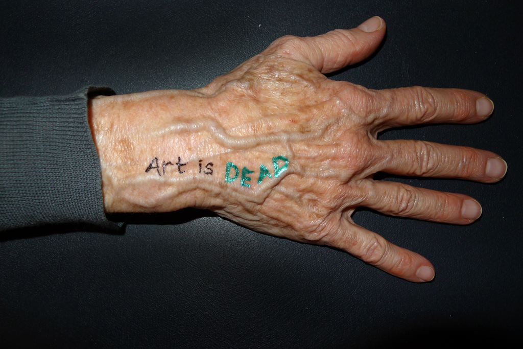 Natascha Stellmach, Marlene wearing Uncle Eccoli, USA, 2011