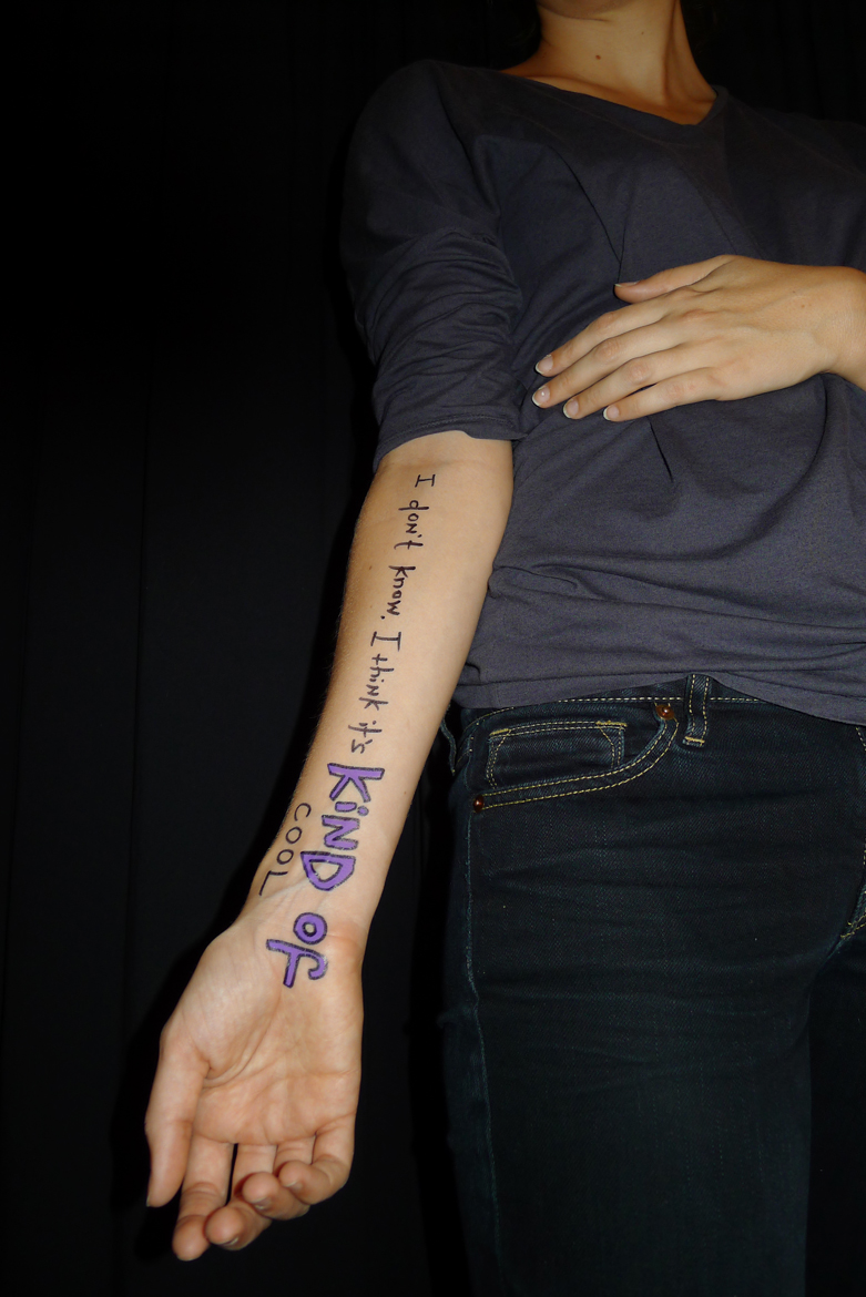 Anna Katerina wearing Nerde-sez-bo, USA, 2012