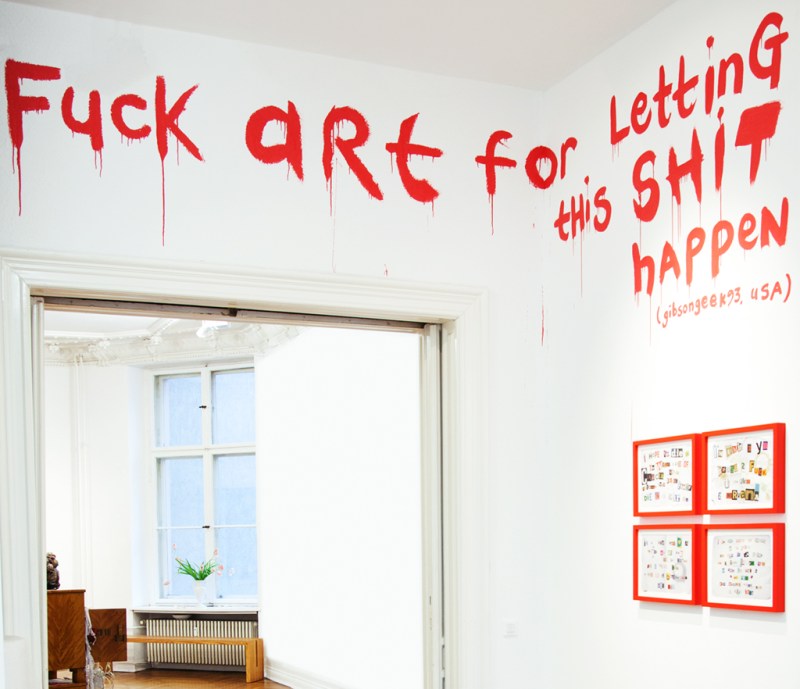 Natascha Stellmach, Installation view: 