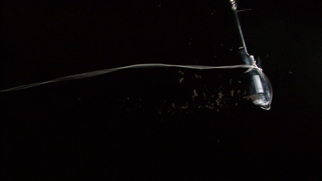 Natascha Stellmach, Still from Scream, 2010, 2-channel video projection, sound, 4:40 min