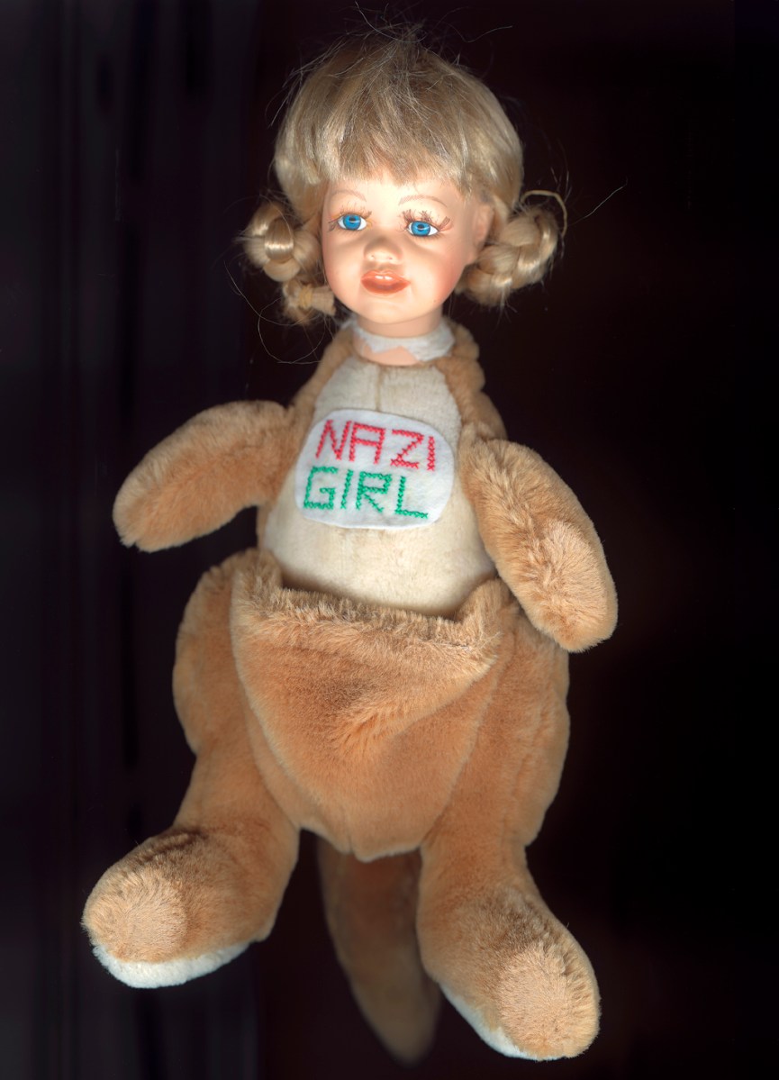 Nazi Girl (from the series Worry Dolls), 2007, archival ink on photo rag, 60 x 44cm