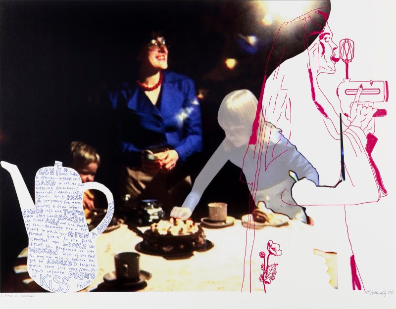 Natascha Stellmach, I have a blender, 2013, ink and pen on photo paper 69 x 86 cm, unique piece