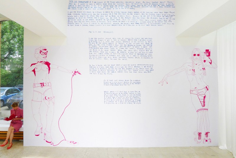 Natascha Stellmach, installation view, 