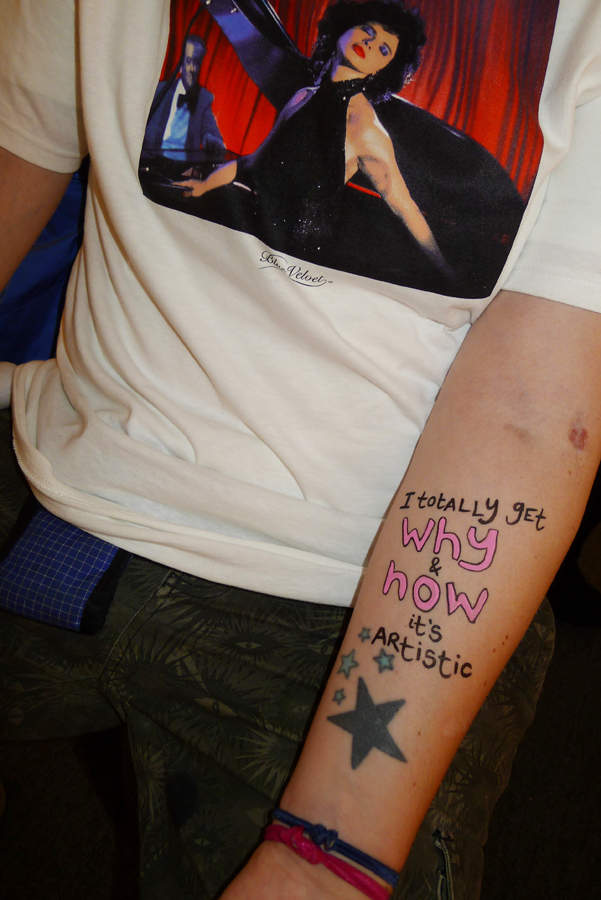 Natascha Stellmach, Chris wearing Heart-A-Tact, Orlando, FL, USA, 2011