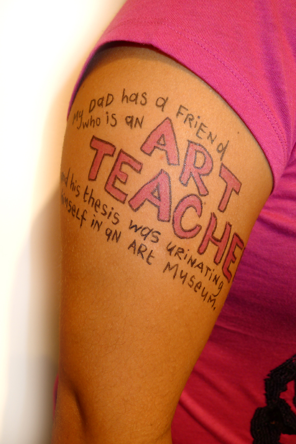 Natascha Stellmach, Narim wearing mynameisjeremy, USA, 2011