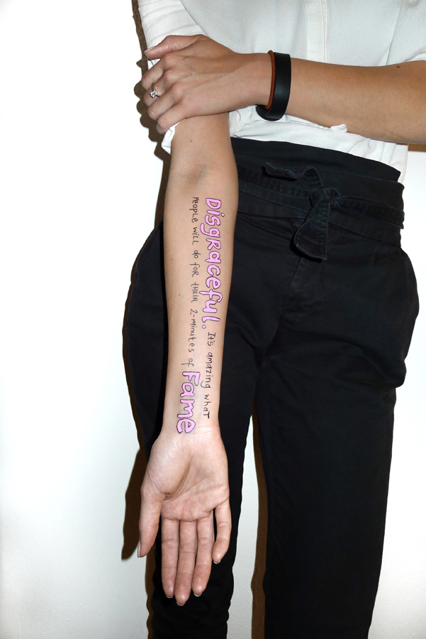 Natascha Stellmach, Ylinka wearing clavin99, 2011