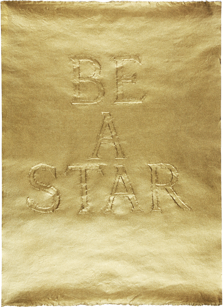 BORIS+NATASCHA, 2009, Oracle from the grave of Sarah Bernhardt, Paris, frottage on handmade paper, 47 x 66 cm, unique piece