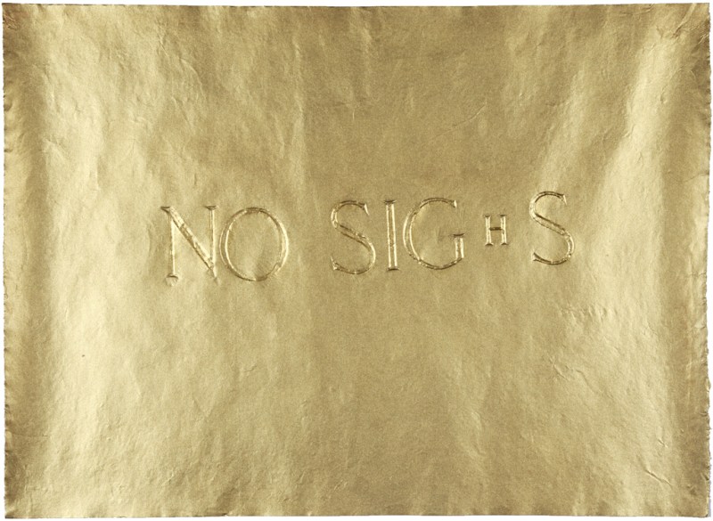 BORIS+NATASCHA, 2010, Oracle from the grave of Edith Piaf, Paris, frottage on handmade paper, 47 x 66 cm, unique piece