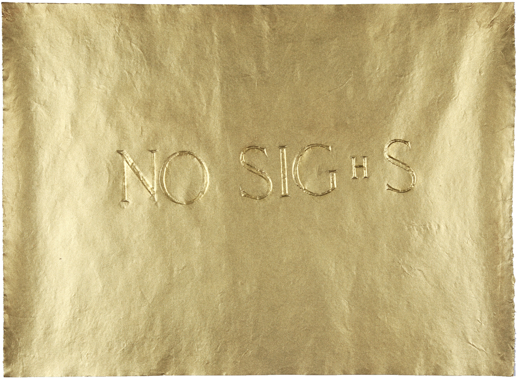 BORIS+NATASCHA, 2010, Oracle from the grave of Edith Piaf, Paris, frottage on handmade paper, 47 x 66 cm, unique piece