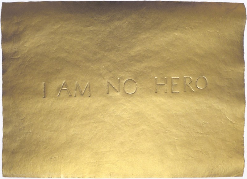 BORIS+NATASCHA, 2011, Oracle from the grave of The Red Baron (Manfred von Richthofen), Berlin, frottage on handmade paper, 47 x 66 cm, unique