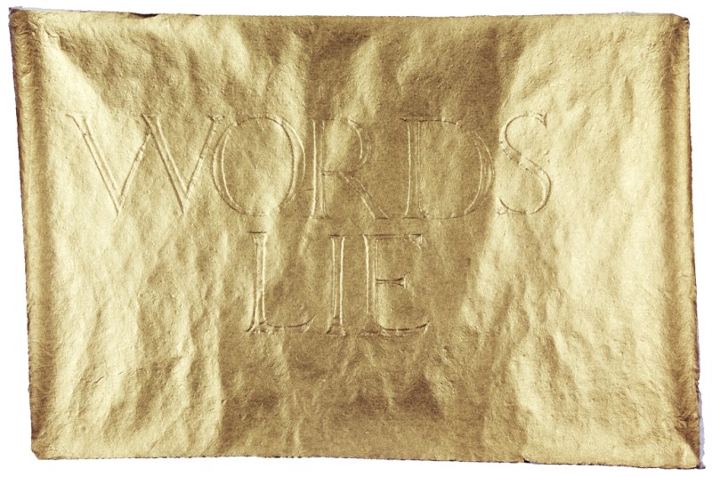 BORIS+NATASCHA, 2010, Oracle from the grave of Oscar Wilde, Paris, frottage on handmade paper, 51 x 76 cm, unique