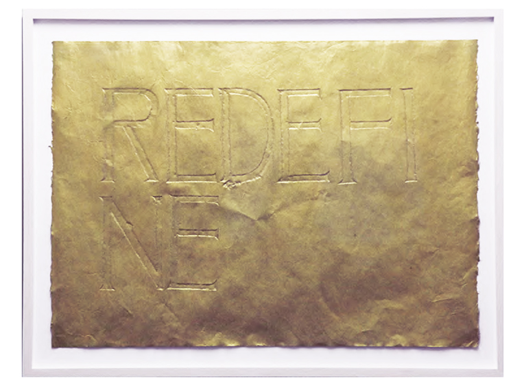 BORIS+NATASCHA, 2011, Oracle from the grave of Friedrich Nietzsche, Röcken, frottage on handmade paper, 47 x 66 cm, unique piece