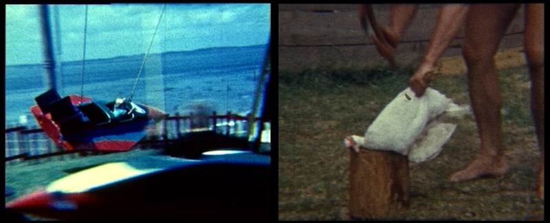 Natascha Stellmach, Oi Oi Oi, 2007, stills from super8 film transferred to video, 1-channel, sound, 3:30min