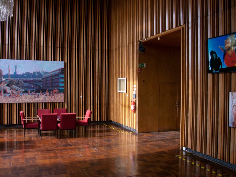 BORIS+NATASCHA, installation view KIK ONE at Kino International Kunst Berlin, 2014