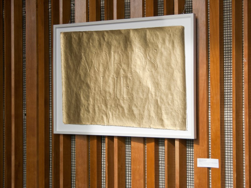 BORIS+NATASCHA, installation view, Oracle from the grave of Oscar Wilde, KIK ONE Berlin, 2014