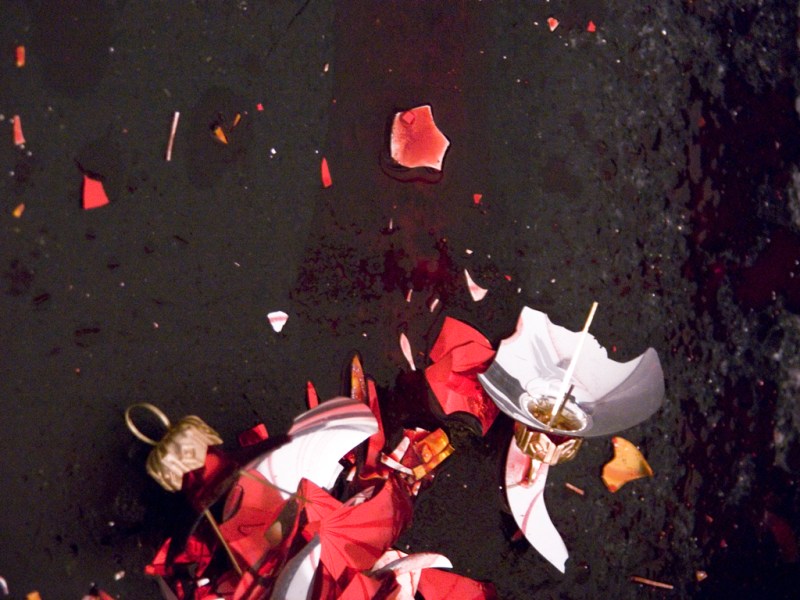 Natascha Stellmach, Installation view (detail), Blood, Fotogalerie Wien, Vienna, 2010