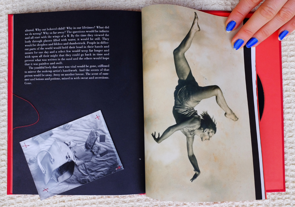 Natascha Stellmach, Detail, p 78–9 The Book of Back, limited ed. 49/123, 2007