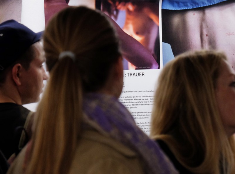 Installation view: Detail, The Letting Go, Kunst Galerie Fürth, 2015